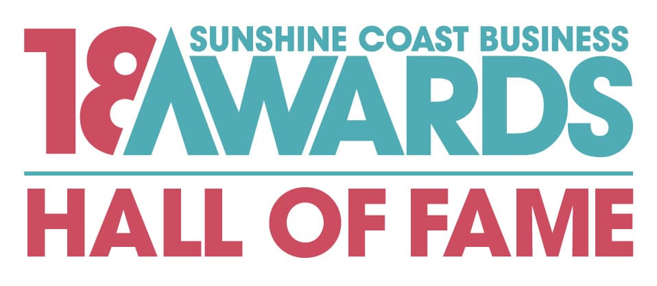 Sunshine Coast Business Awards 2018 Hall of Fame logo