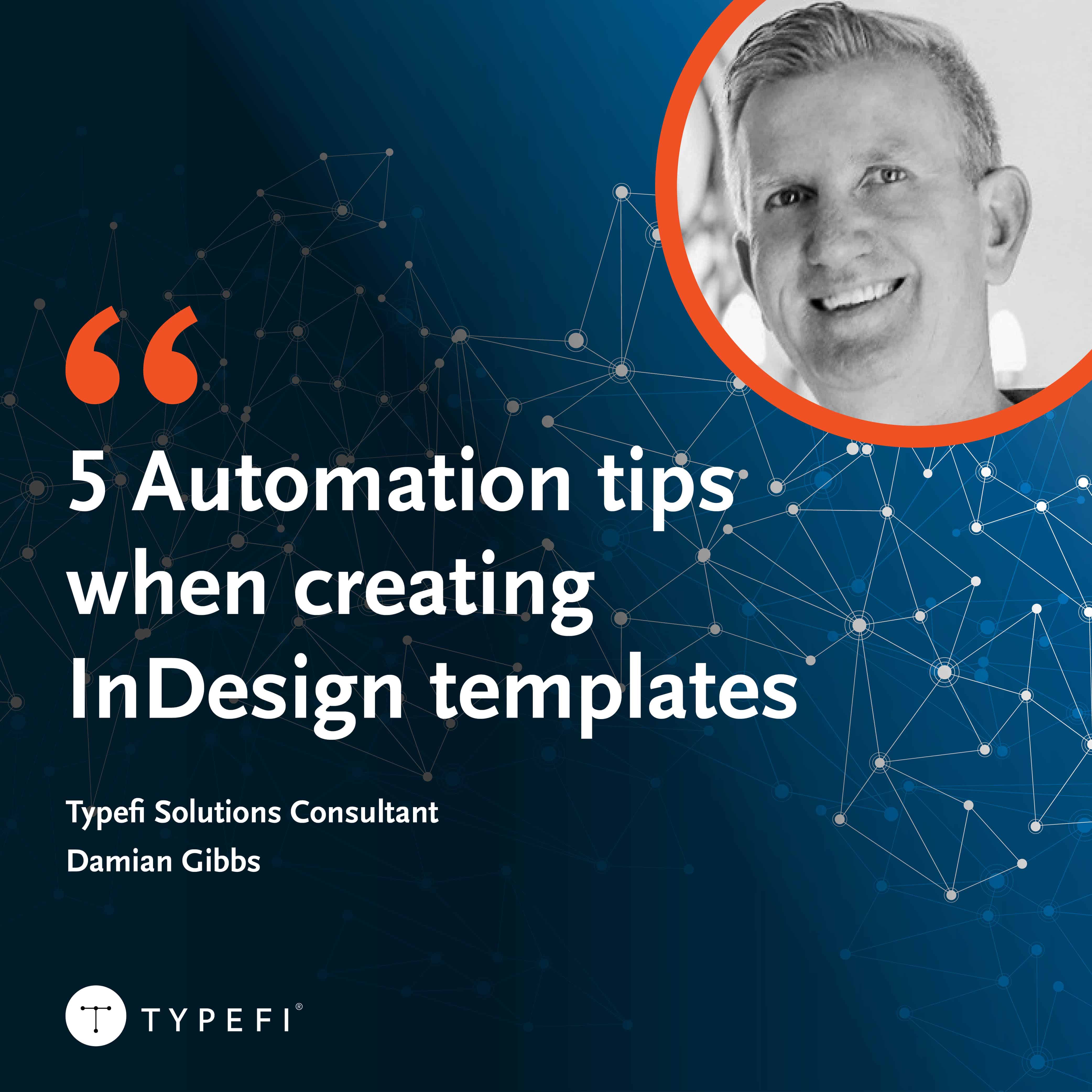 5 Automation tips when creating InDesign templates