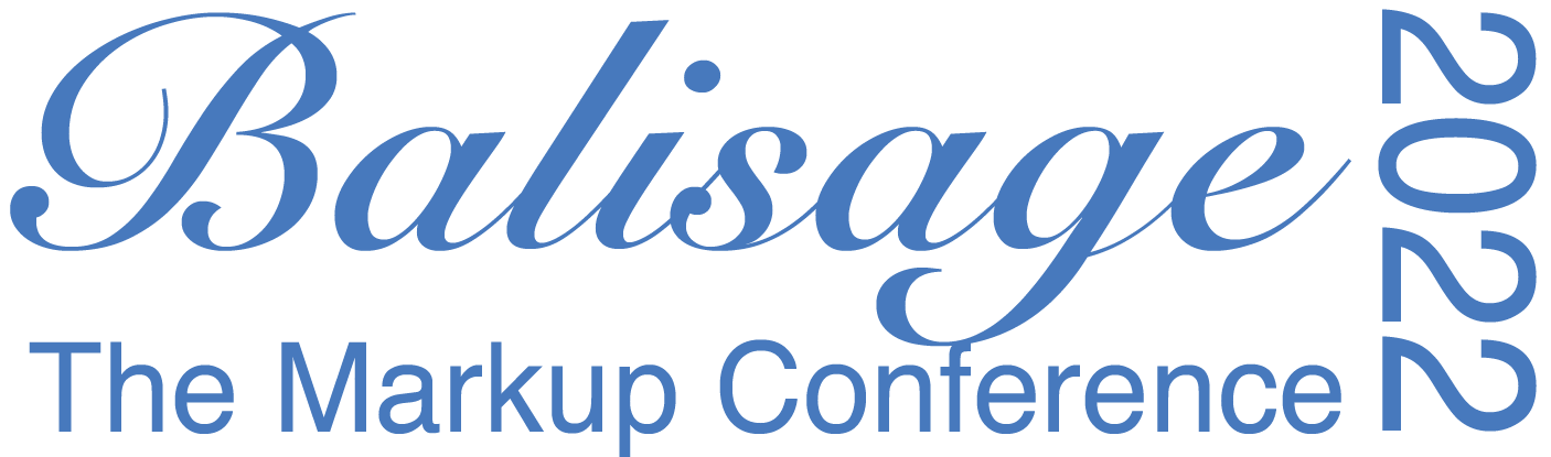 Balisage 2022 conference logo