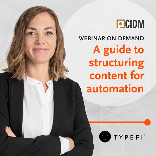 Ad for the CIDM webinar featuring a picture of Marie.