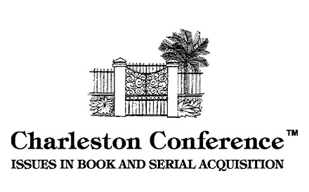 Logo of the the Charleston Library Conference.