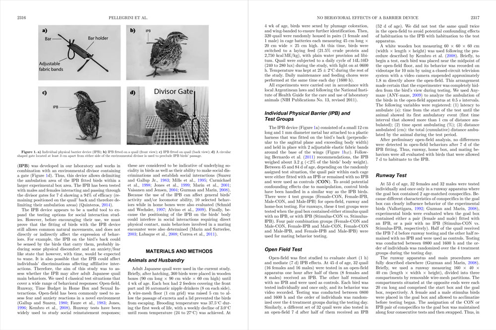 A two-page spread from a FASS journal published as an online PDF with linked references.