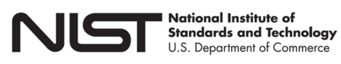 Logo of the National Institute of Standards and Technology, US Department of Commerce