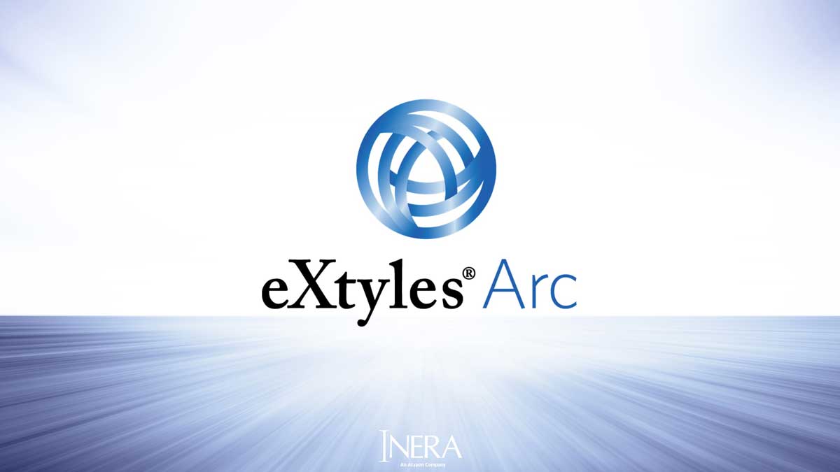 eXtyles Arc and Inera logos on a dramatic background.