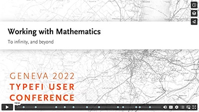 Title slide from Damian Gibbs's Working with Mathematics presentation.