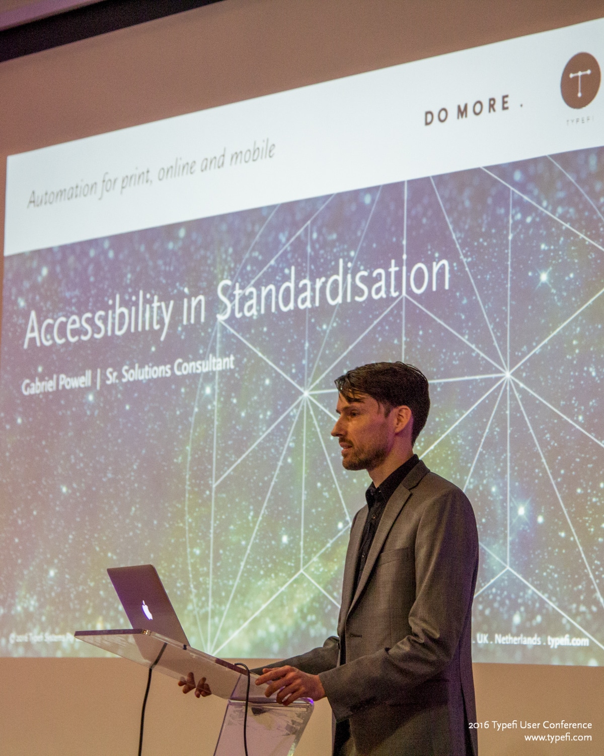 Typefi Senior Solutions Consultant Gabriel Powell presents on accessibility in standards publishing.