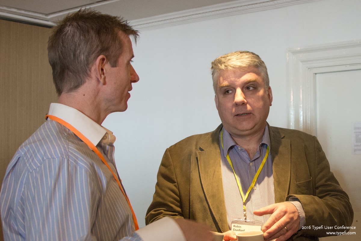 Andrew Whelan from Standards Australia and Robin Dunford from Inera Inc.