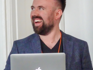 Karl Jankowski presenting at the 2019 Typefi User Conference.