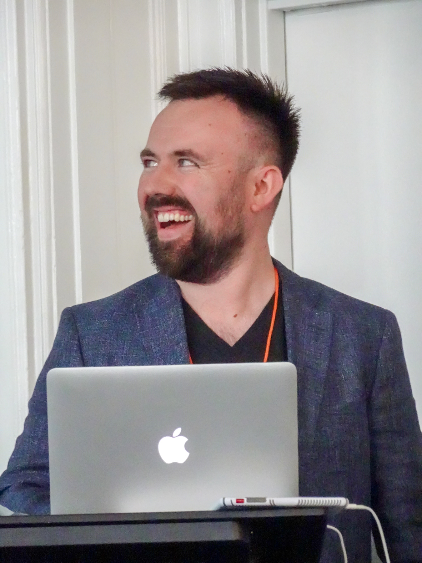Karl Jankowski presenting at the 2019 Typefi User Conference.