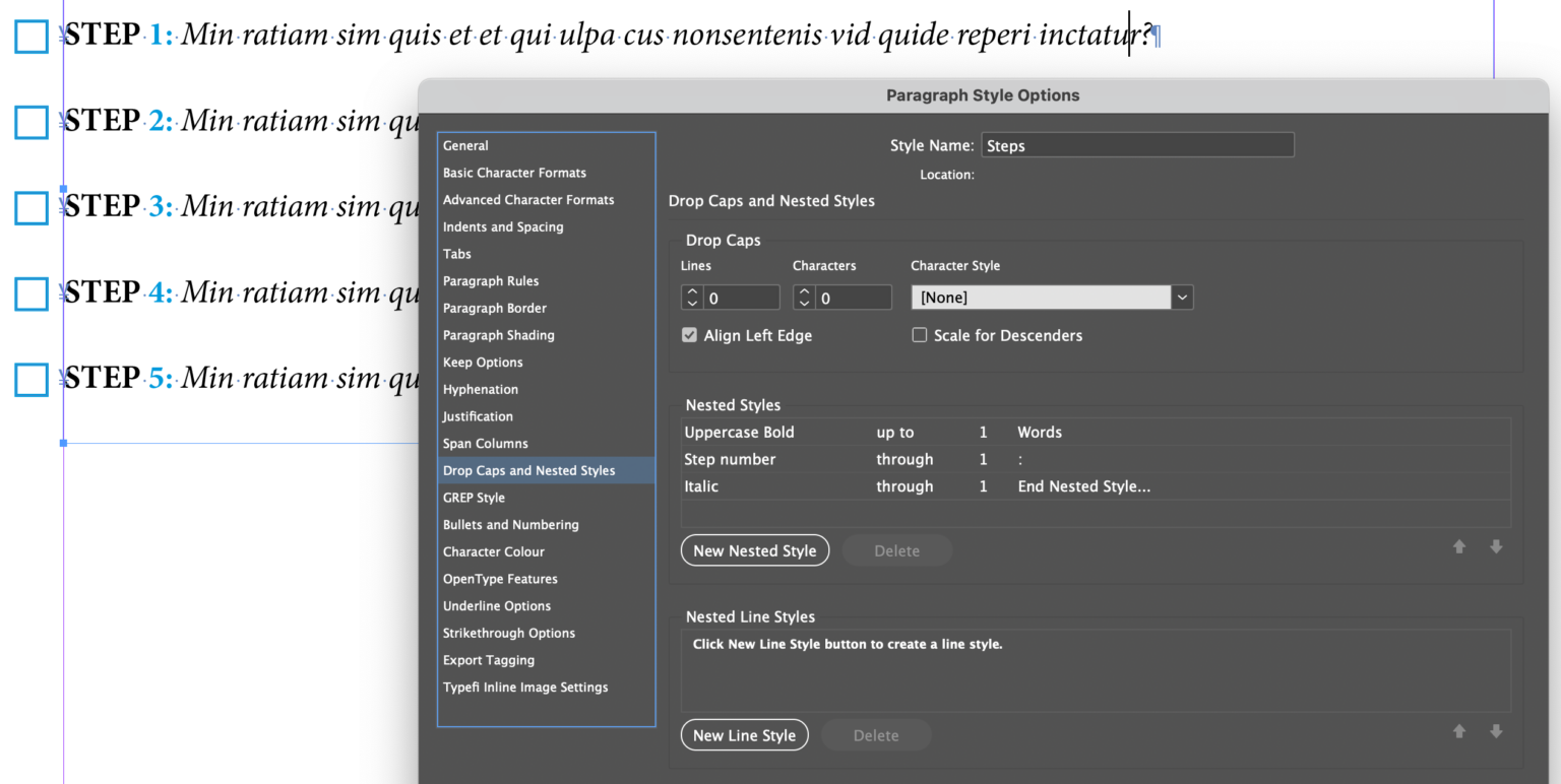 5 ways to work faster with InDesign styles | Typefi